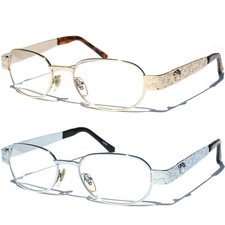 Classic Vintage Clear Lens Metal Frame Eyeglasses Glasses Retro Fashion New