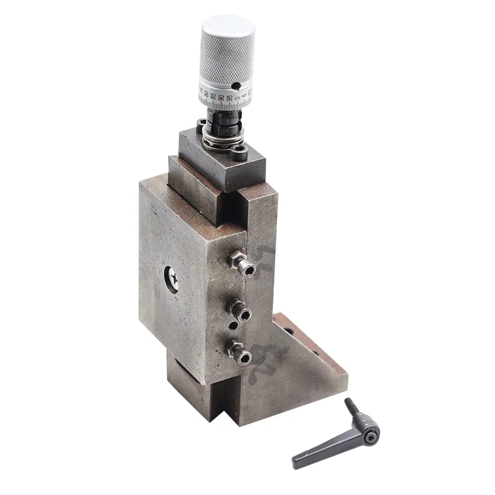 dovetail groove with rod lead screw carriage slide table slider column worktable