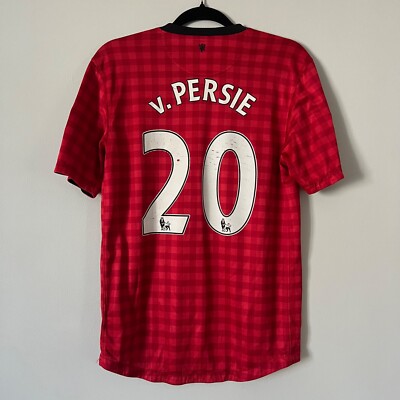 Nike Manchester United Soccer Home Jersey 2012-2013 V.Persie | eBay