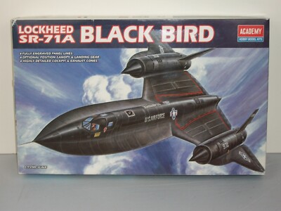 Academy 1/72 Scale Lockheed SR-71A Black Bird