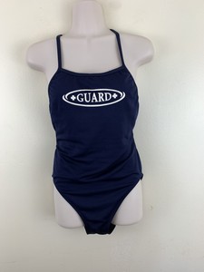 navy blue lifeguard swimsuits