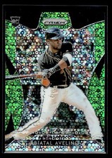 2019 Panini Prizm #231 Abiatal Avelino 76/199 Rookie Lime Green Donut Circles