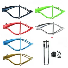 CDHPOWER Bicycle Gas Tank Frame 2.4L & 26" Bike NON-Suspension Fork & Headset