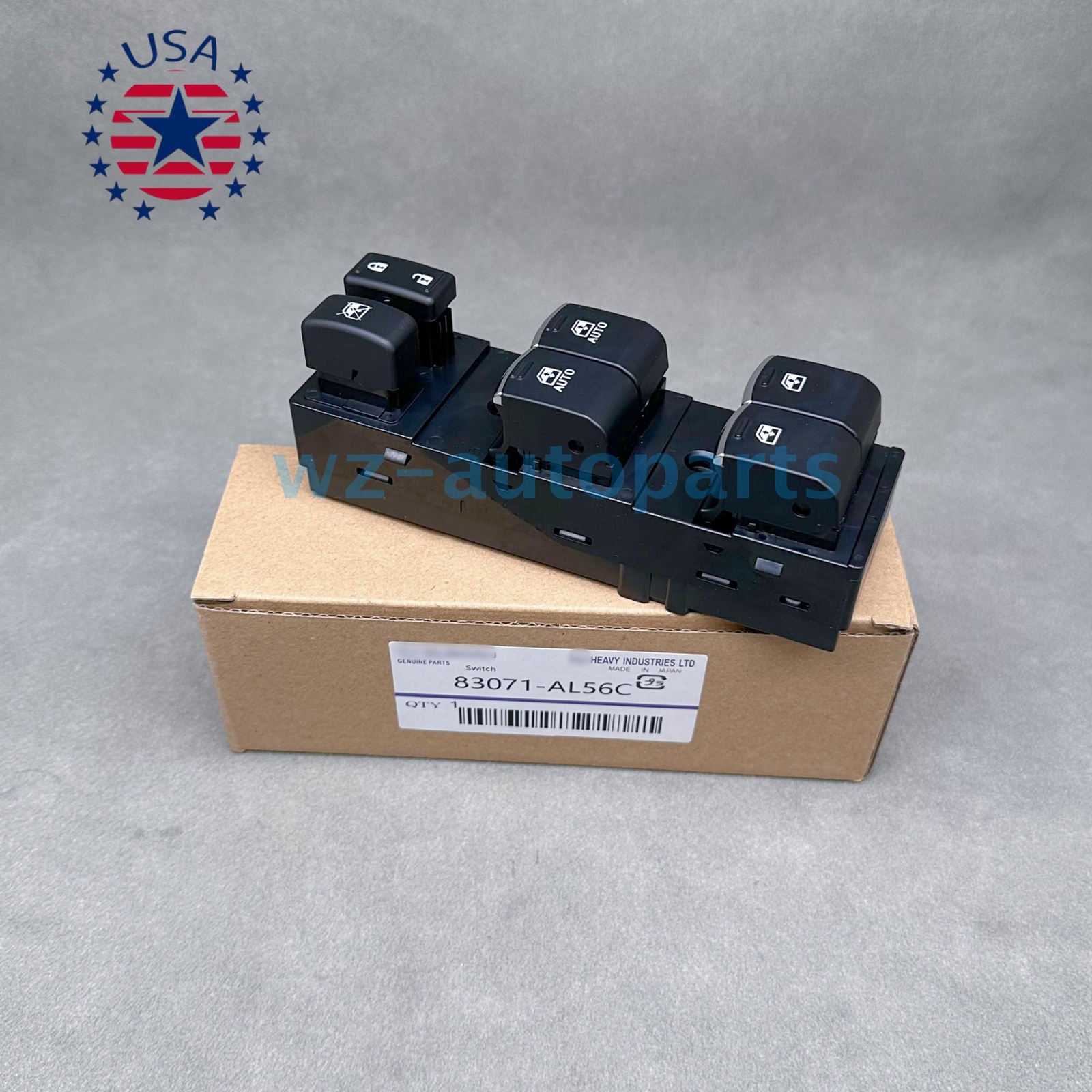 83071AL56C Front Left Power Window Control Switch Fits 18-19 Legacy Outback