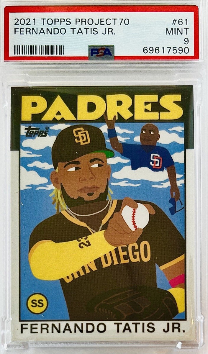 2021 Topps Project70 タティスJr. DJ Skee 2021 Topps Project 70 Fernando Tatis Jr. Tony Gwynn Keith Shore