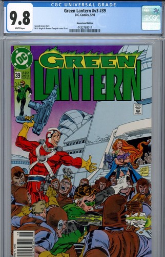 Green Lantern #v3 #39 (1993) DC CGC 9.8 White Newsstand