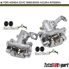 2pcs Brake Caliper For Acura Integra 94-01 Honda Civic 92-00 Rearleft Right