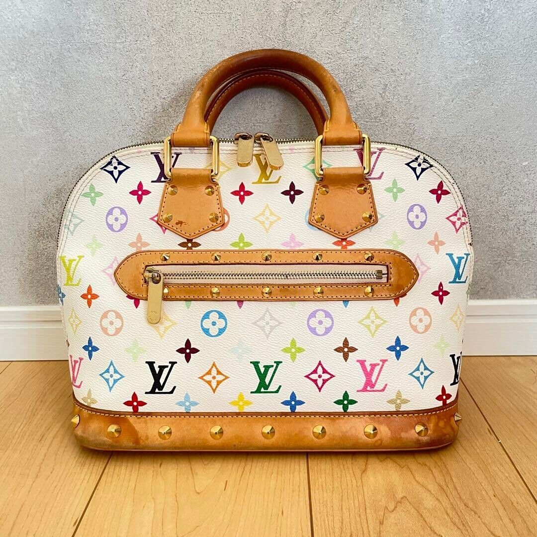 Louis Vuitton Monogram Multicolor Alma PM Handbag M92647 Louis Vuitton Monogram Multicolor Alma PM Handbag M92647