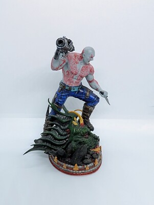Drax Guardian Of The Galaxy 3D gedruckte handbedruckte Figur Modell 12 cm/5 Zoll groß