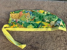 Easter / Spring Print Surgical Scrub Cap Hat Mens/Women