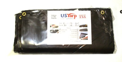 Dump Truck Flip Tarp, Asphalt Lumite, 7' x 18' w/mount spline. Quality USTarp!