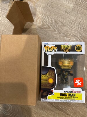 Funko POP! Marvel Midnight Sun s Iron Man GameStop Exclusive #981 New in Box