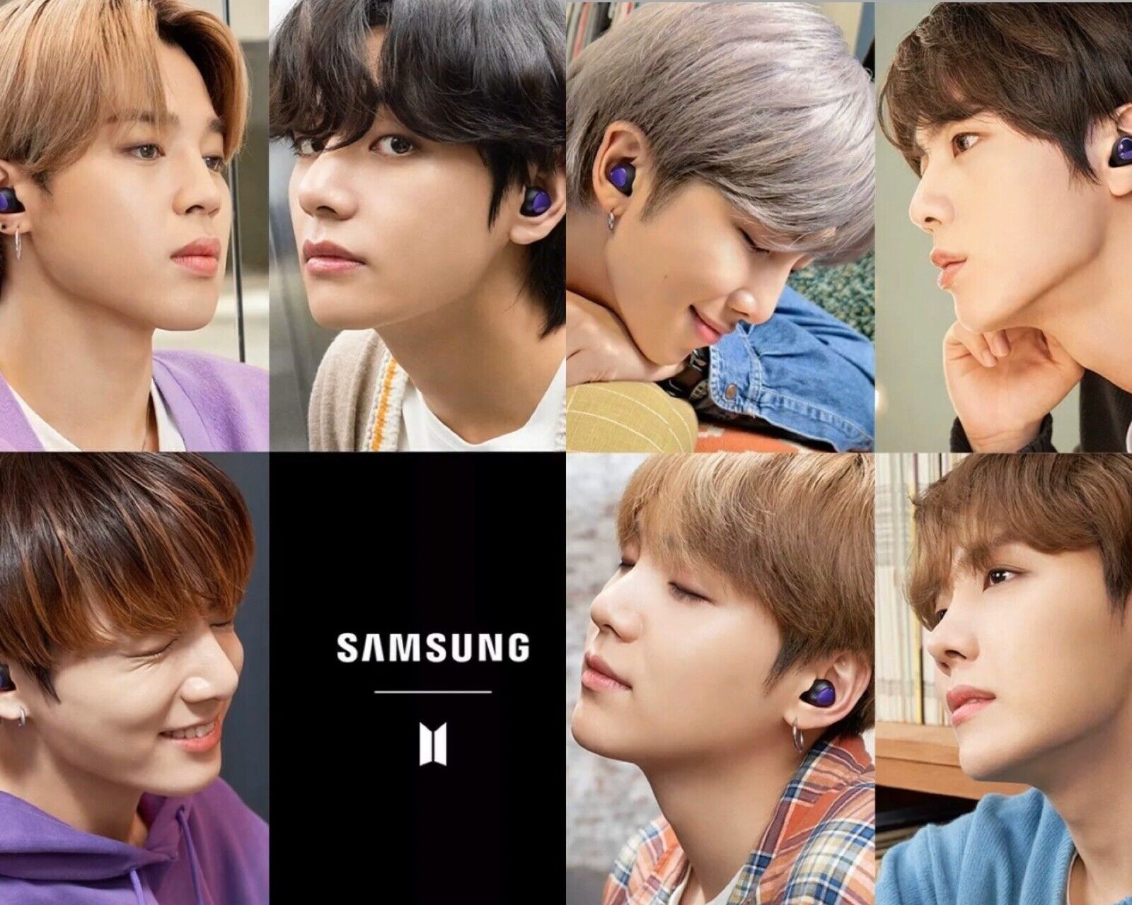 BTS Photocards Samsung Galaxy+ Phone - *PC Set of 7 or Choose One Member*