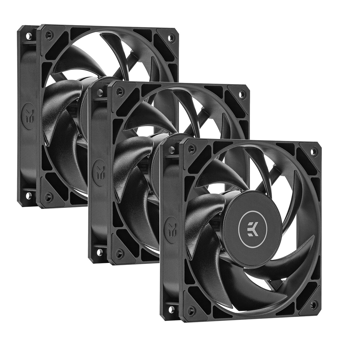 EK Loop Fan FPT-120 Black 3個セット EKWB EK-Loop FPT 120mm Fan, 550-2300 RPM, Black, 3-pack | eBay