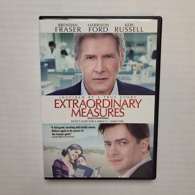 Extraordinary Measures DVD Fraser Ford 2010