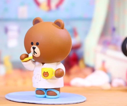 original X LINE FRIENDS Daily Home Life Style Confirmed Blind Box Figure~#MUGS - Imagem 3 de 4