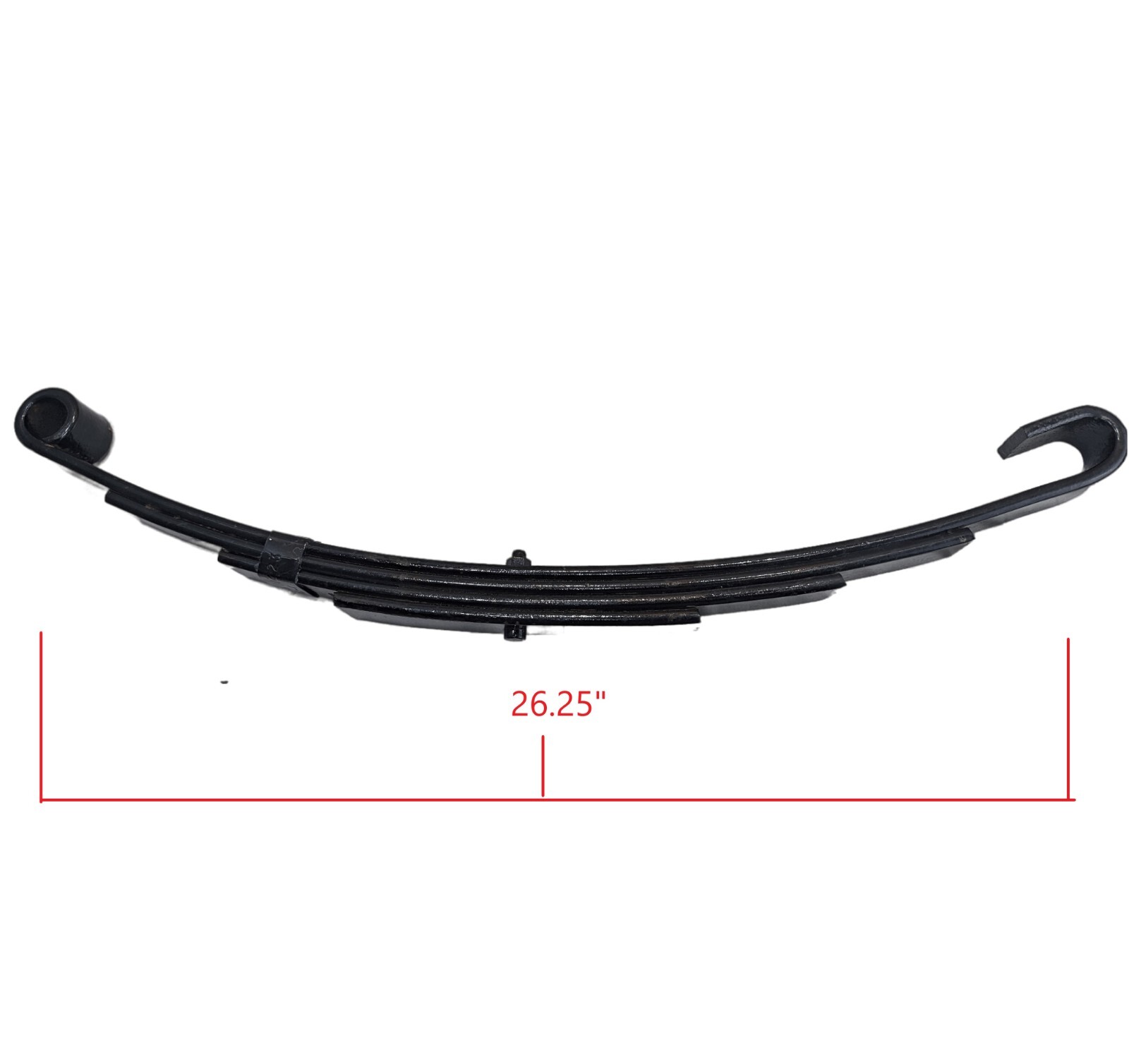 EZ Loader Boat Trailer Leaf Spring 4 Leaf C Hook Spring C4 26.25" L