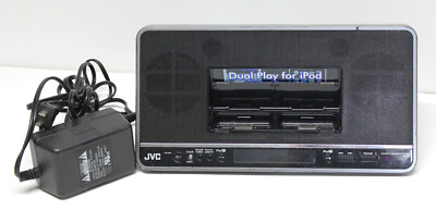 New JVC Compact Sound System NX-PN7 Dual iPod Dock 30 Pin Stereo