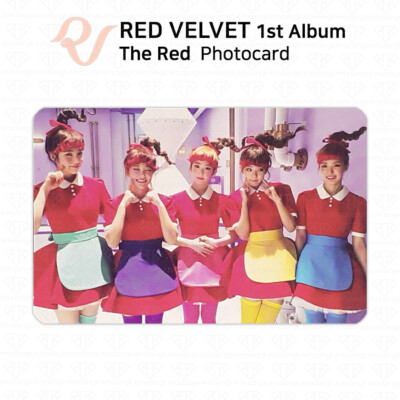 RED VELVET 1st Album THE RED Official Photocard Irene Seulgi Joy
