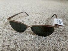 Le Specs Teleport Ya Gold Khaki Sunglasses