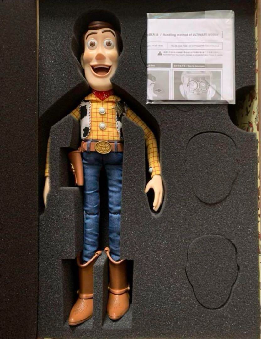 【ufoシュ】メディコムトイ　アルティメットウッディ Medicom Toy Toy Story Ultimate Woody Action Figure Japan
