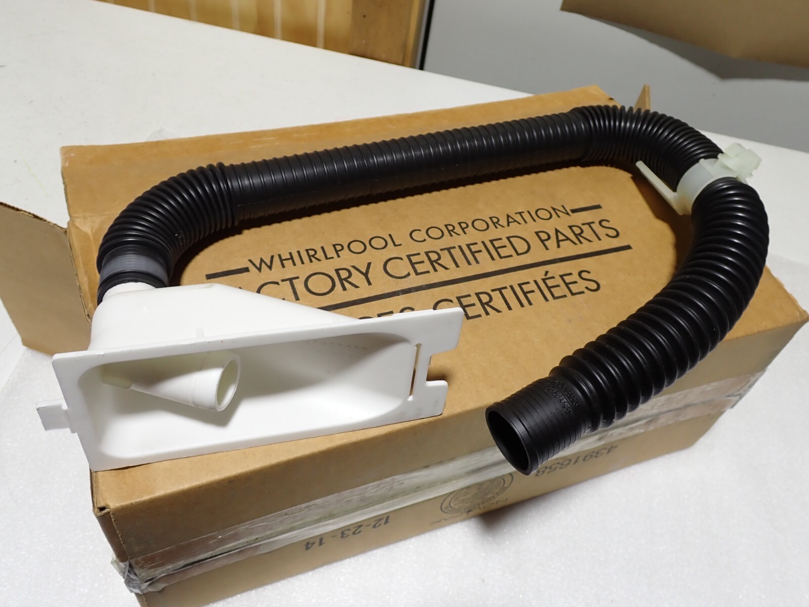 Whirlpool Washer Inner Drain Hose W10358149 NEW