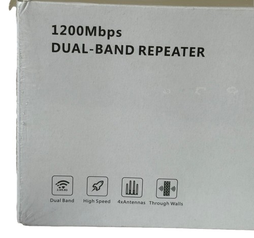 Extender WiFi Booster 2022, Internet Booster Dual Band Repeater 1200mbps - 第 4/12 張圖片