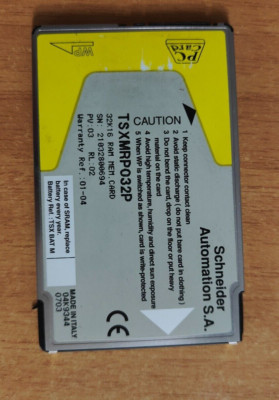 TSXMRP032P Schneider Electric Modicon 32K 16 RAM MEM CARD TSX-MRP - 032P
