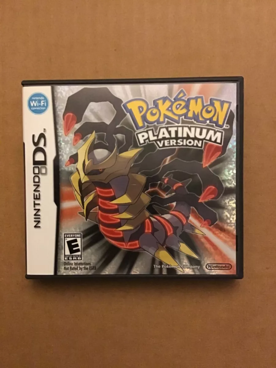 Pok mon Platinum Version Nintendo DS 2009 Rare Complete Read