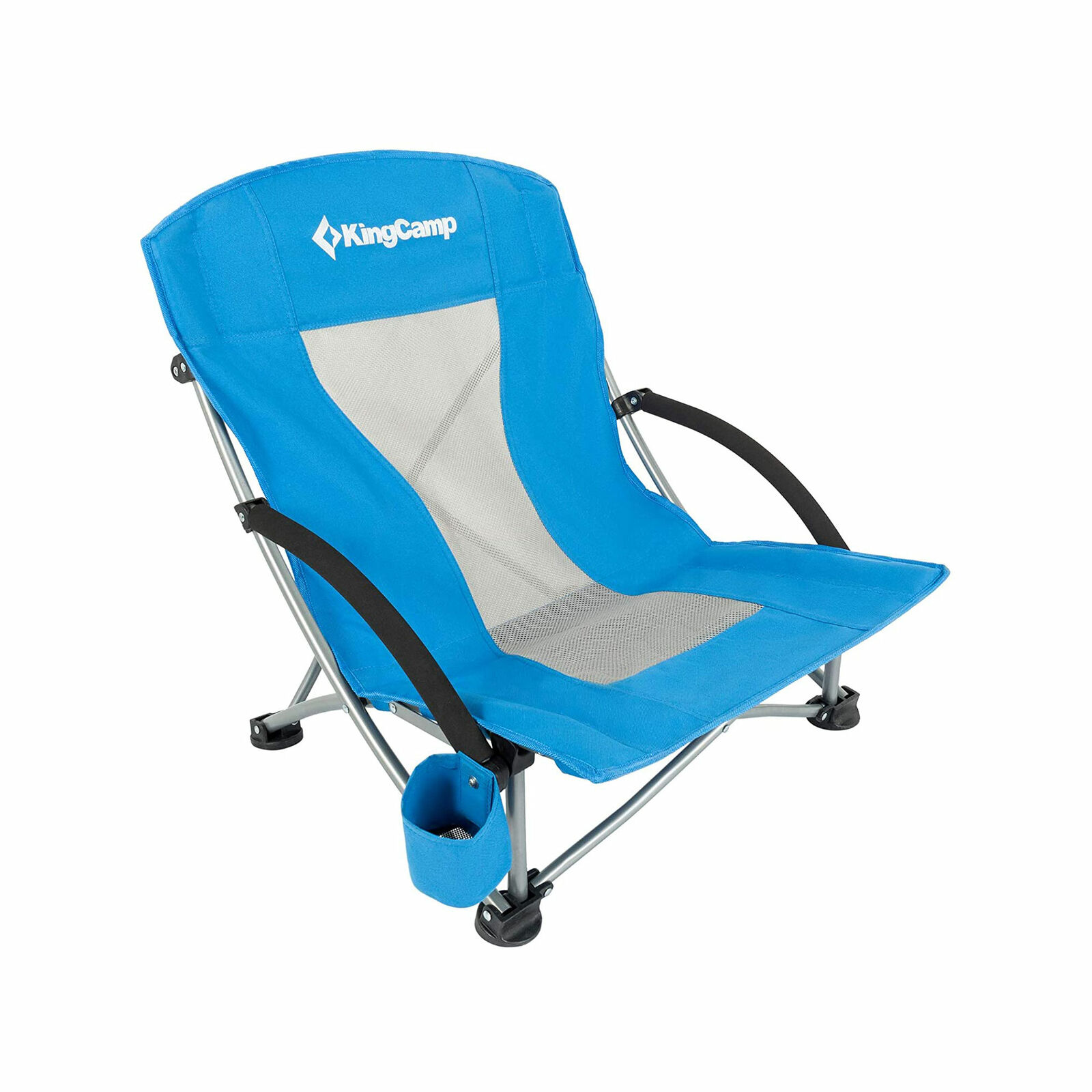 KingCamp Lightweight Strong Folding Beach Chair with Mesh Back,
