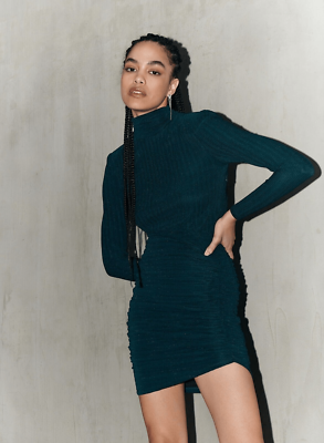 saylor green dress Azazie Saylor