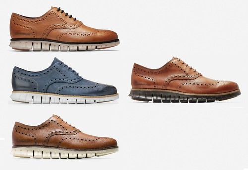 ZeroGrand Wingtip Oxford Shoes 