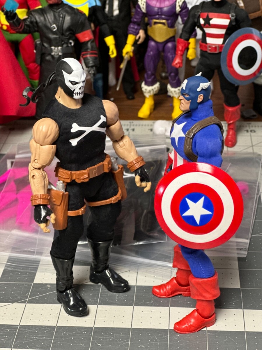 Mezco one 12 marvel legends dimondback- crossbones suits only | eBay