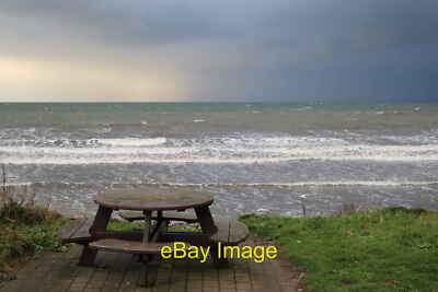 Photo 12x8 Ainslie Shore, Girvan With picnic table for a nice day soon. Sh c2021