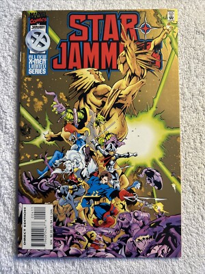 Starjammers #4 (1996) Marvel Comics X-Men Foil Cover
