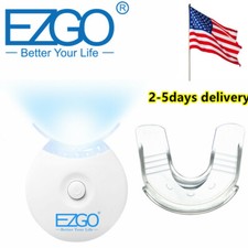 EZGO Blue 5LED Teeth Whitening Light Bleaching Accelerator Light with Mouth Tray