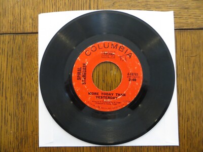 Spiral Starecase   More Today Than Yesterday - 1969 - Columbia 4-44741 7'' Single