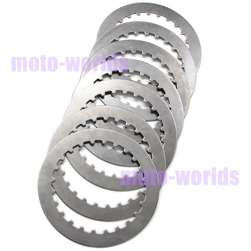 Kit de placas de acero de fricción de embrague para Honda XL650V Transalp 650 2000 2001 02-2007 Foto 3 de 4