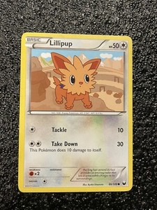 Pokémon TCG Lillipup Dark Explorers 86/108 Regular Common 2012