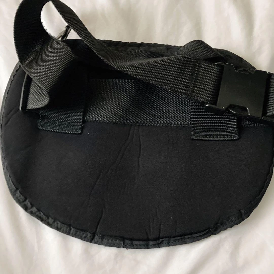 Vtg 90S Gaultier Blk Thick Pes Bum Bag | eBay 