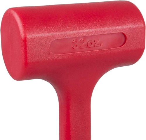 Versatile Heavy-Duty Dead Blow Hammer Set: 16oz, 32oz & 48oz - Spark Resistant - Picture 7 of 8