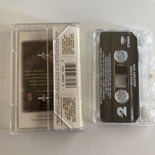 DOUG STONE - GREATEST HITS Vol. 1 Cassette-1994- *Fast Combined Shipping* - Picture 2 of 3