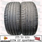 275 50 R 20 x2 Dunlop 109W XL Part worn Tyres 27550R20 x2 55 61mm