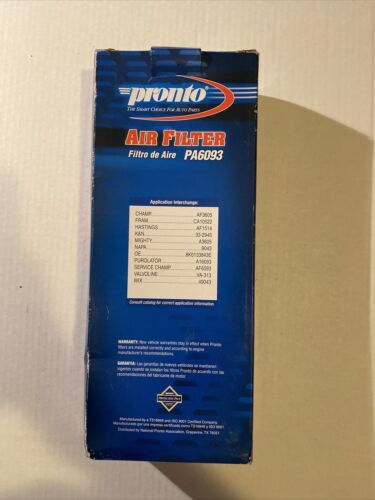 Pronto Air Filter PA6093 - Picture 3 of 6