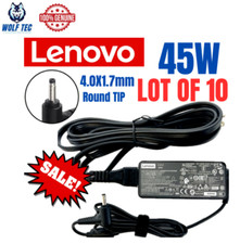 LOT 10 45W Lenovo Chromebook N22 N23 N42 AC Power Adapter Charger ADLX45NCC3A