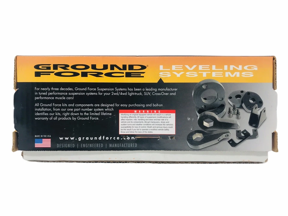 Kit completo de reducción de suspensión Ground Force 3817 para Dodge Ram 1500 4x4 2009+ Foto 3 de 4