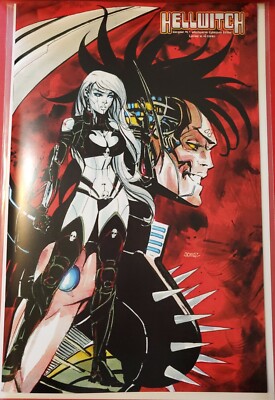 Lady Death vs Hellwitch Wargasm Joel Gomez Infintityverse Cyberpunk Edition