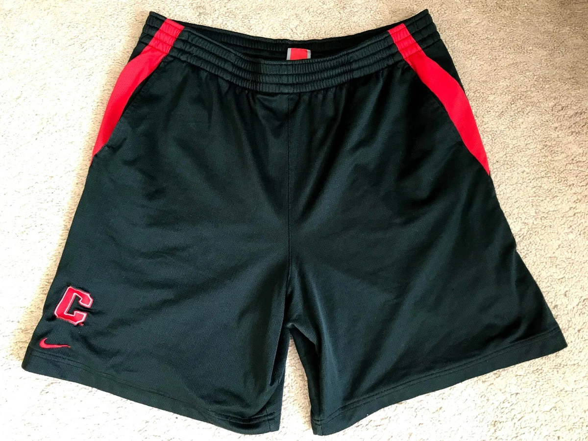 Nike shorts black and red sale