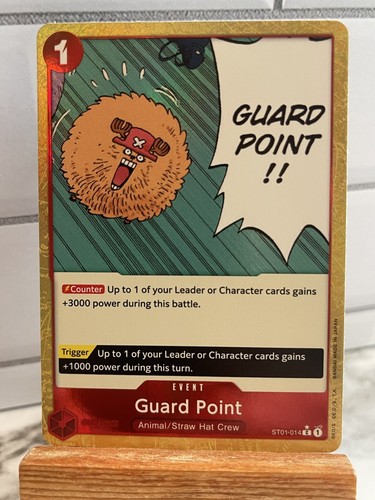 One Piece Card Game PRB-01 The Best - Guard Point ST01-014 ENG Textured Foil
