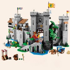 NEW Lion Knights Castle Building Blocks Set 4514 pcs Unbranded Medieval Adults